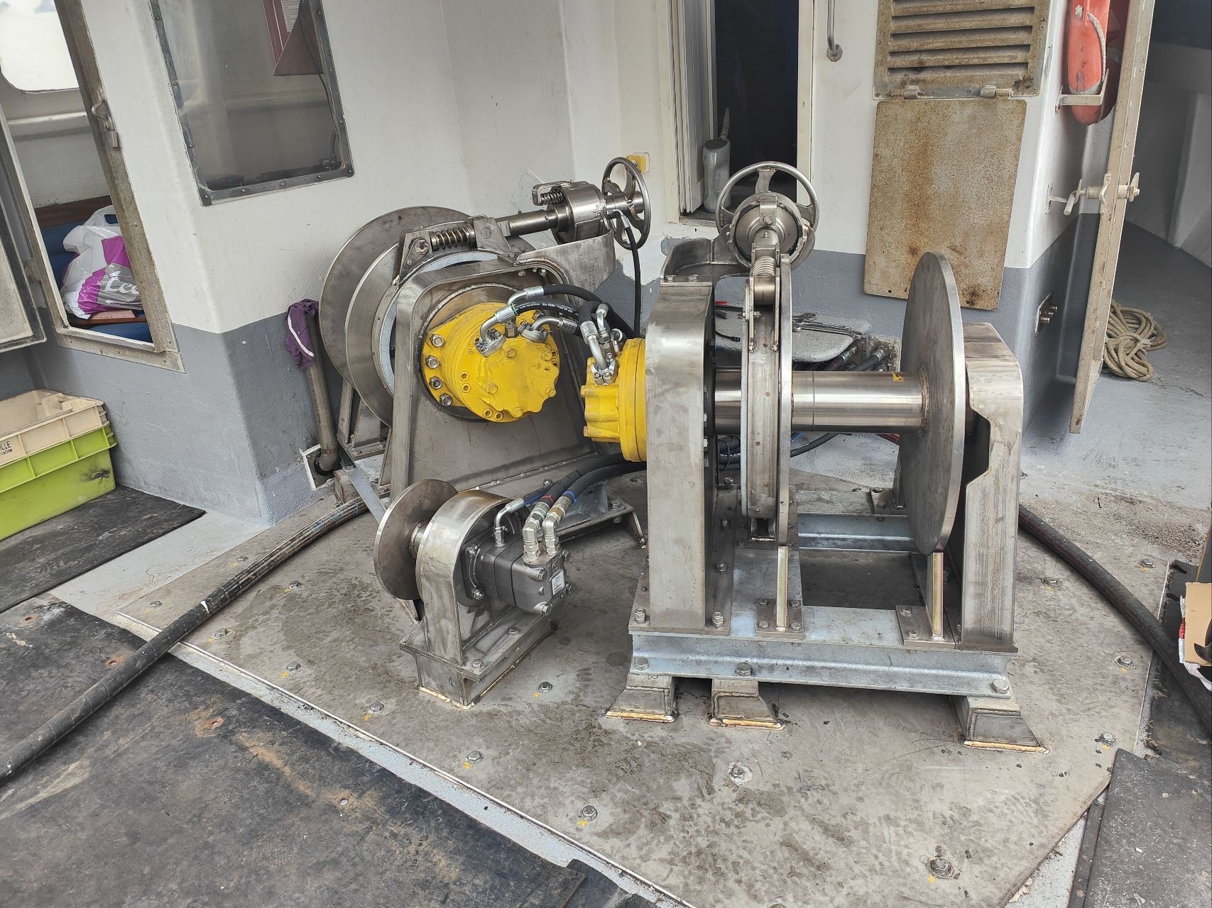 nouvelle série scindées full inox frein hydraulique motorisé en MS11