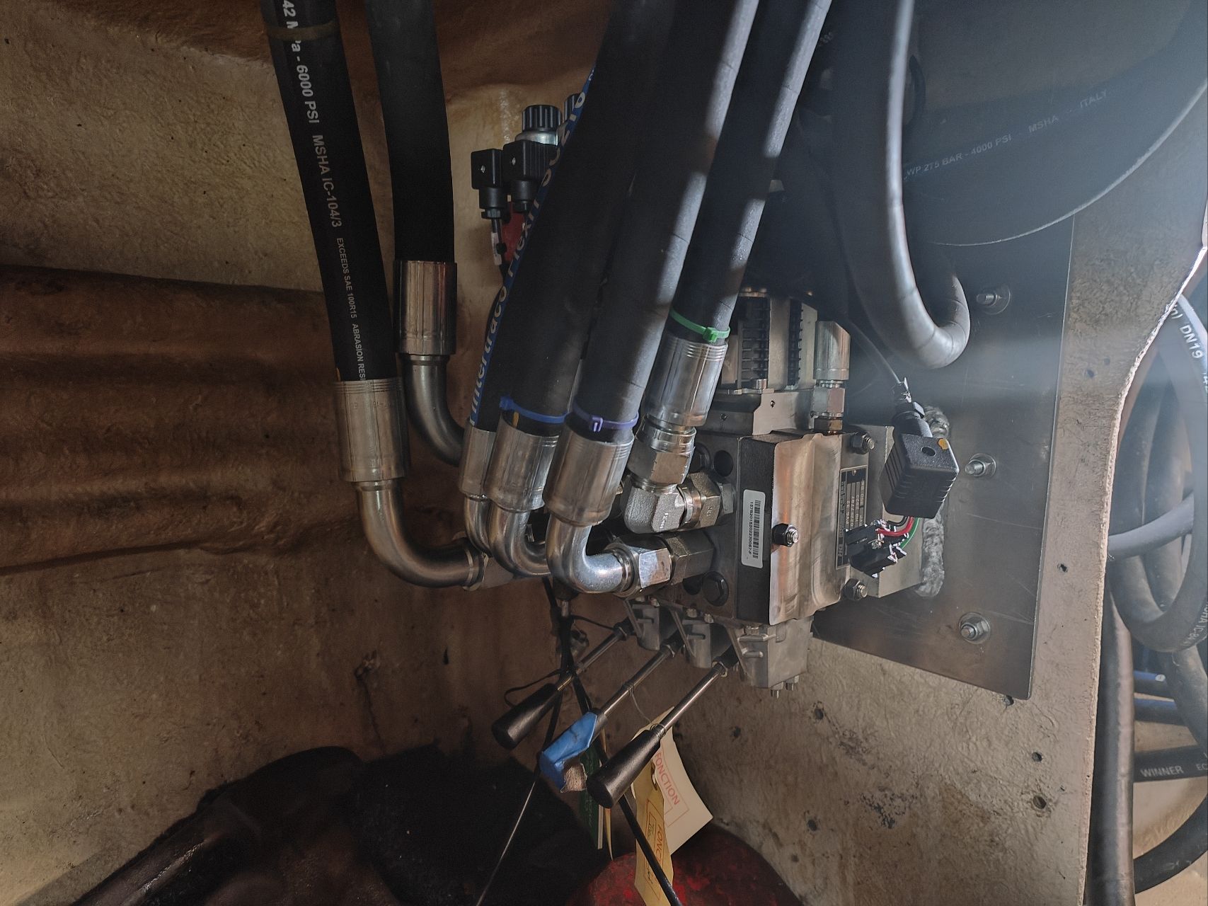 nouvelle série scindées full inox frein hydraulique motorisé en MS11