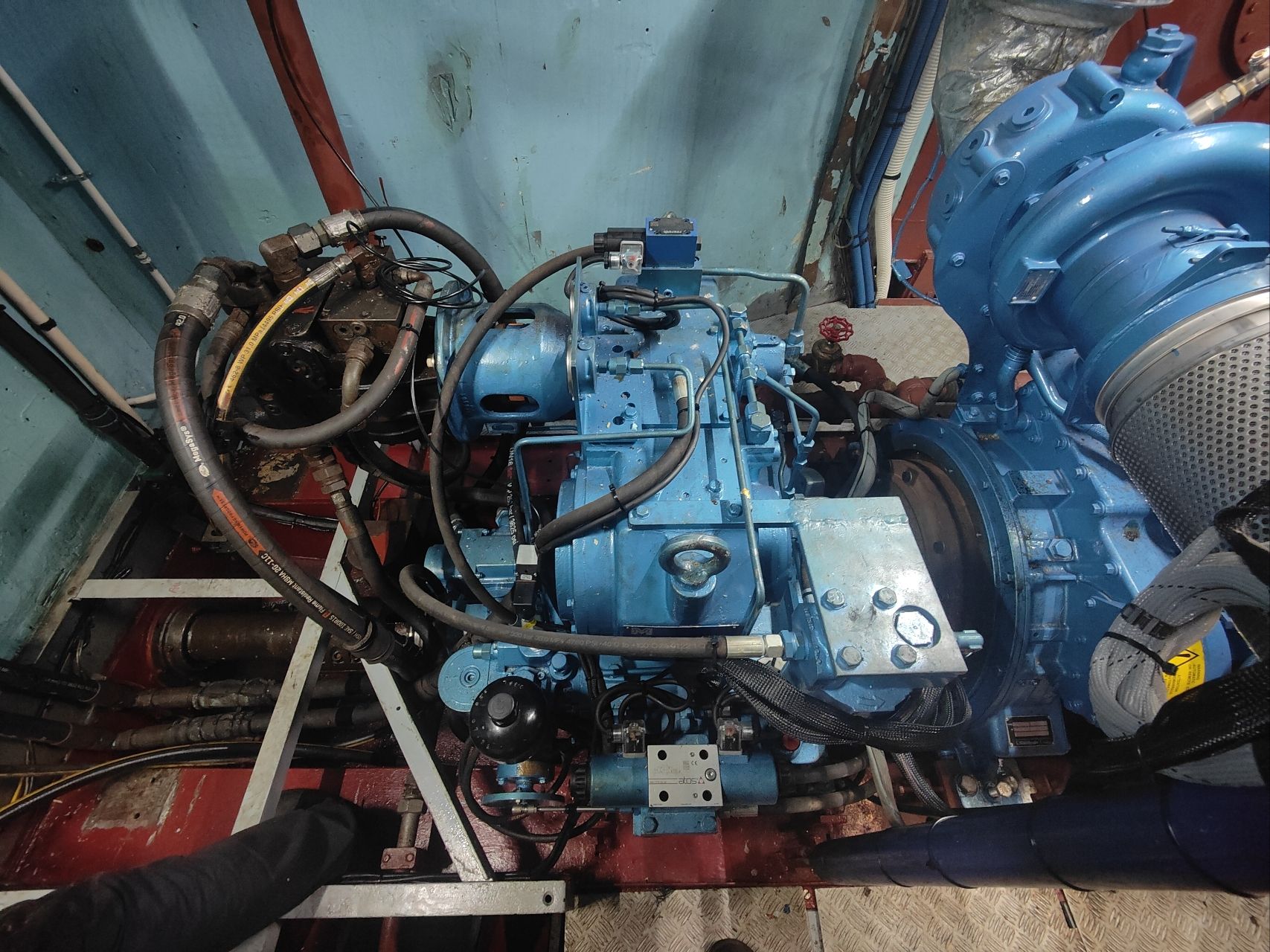 Premier BAUDOUIN 6M33.2 installé sur Port en Bessin